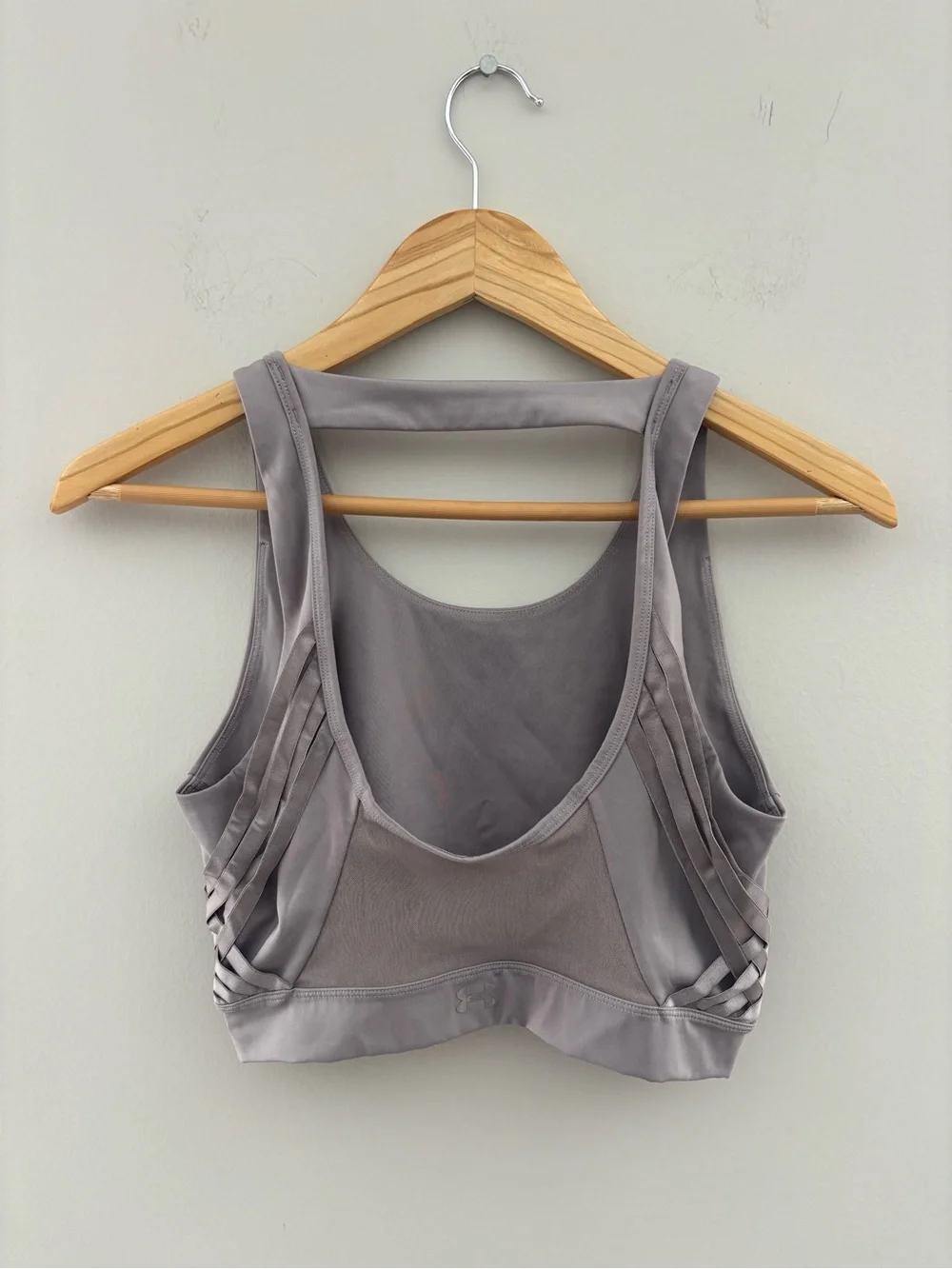 Under Armour Purple Racerback Sports Bra Tank Women's Athletic Workout Top M